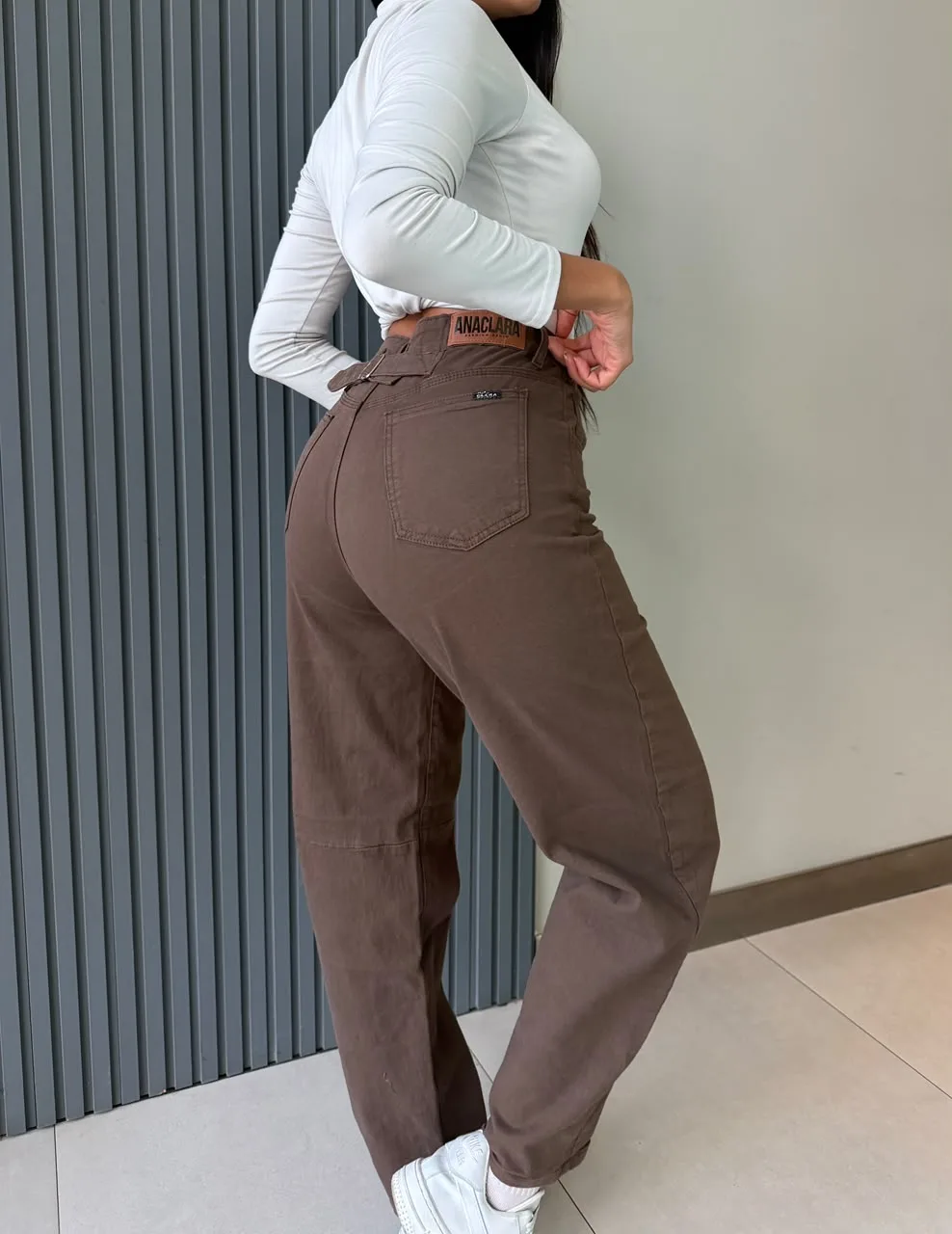 Alternative view of BAGGY CHOCOLATE (ELASTIZADO)